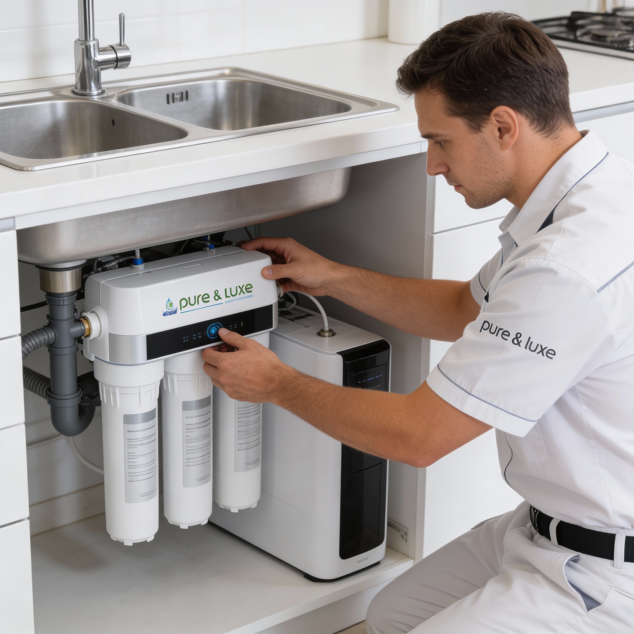 Pure & Luxe Su Arıtma Montajı